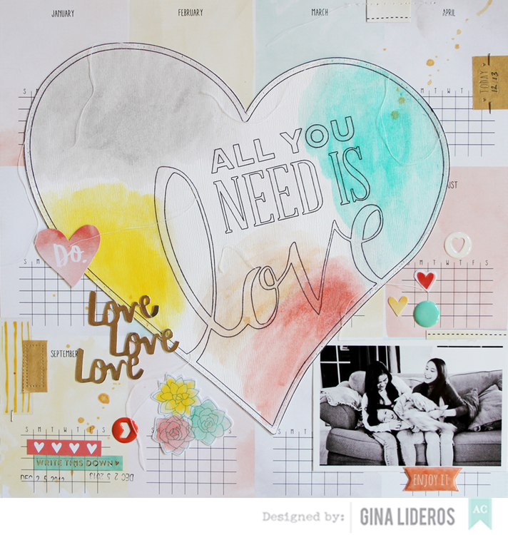All You Need is Love *American Crafts DT