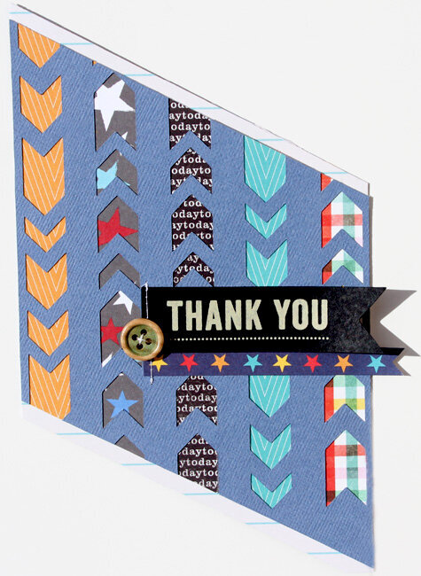 Thank You card *American Crafts Guest DT spot