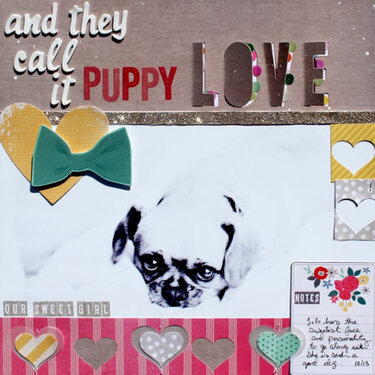 Puppy Love *American Crafts DT