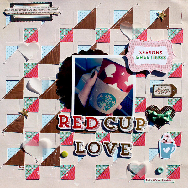 Red Cup Love *American Crafts