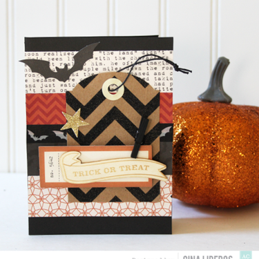 Trick or Treat card *American Crafts