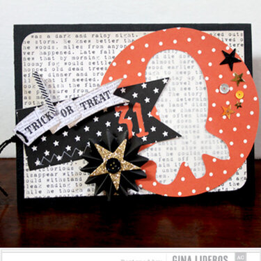 Trick or Treat Card *American Crafts DT