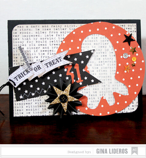Trick or Treat Card *American Crafts DT