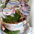 Alice Altered Tea cup