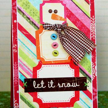 let it snow  **Collage Press**