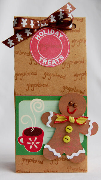 gingerbread goodie box  **Purple Onion Designs**