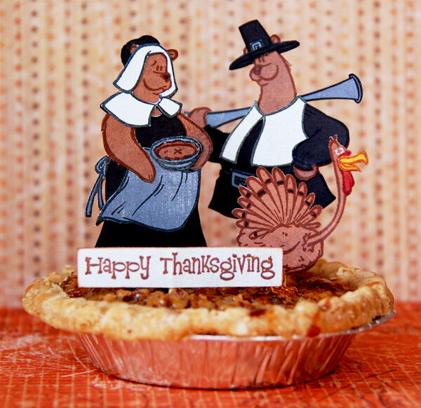 Thanksgiving pie toppers *Purple Onion Designs*