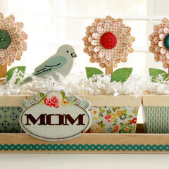 Flower Pots for Mom  **Crate Paper**