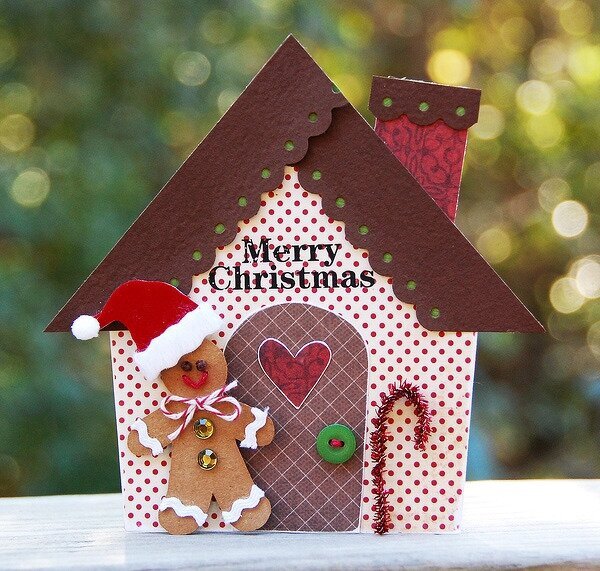 Gingerbread House  {November Cupcards to Go}