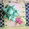 4u pillow gift box and bow  **Pink Paislee**