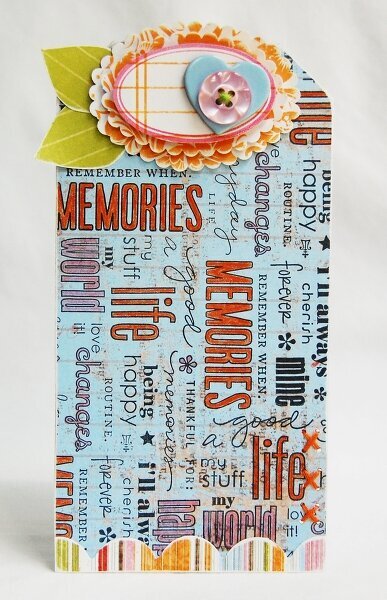 Label Flower Card Set  **Creative Cafe**