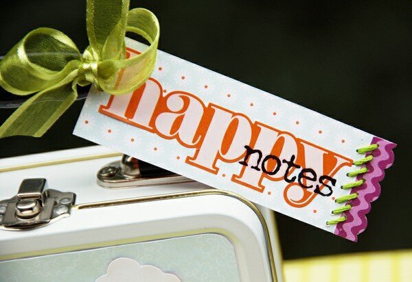 Happy Notes Tin and Mini Card Set  **Pebbles Inc**