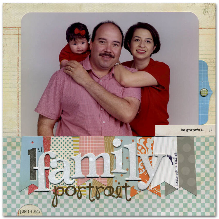 1st family portrait