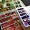 organizing embellishments by color