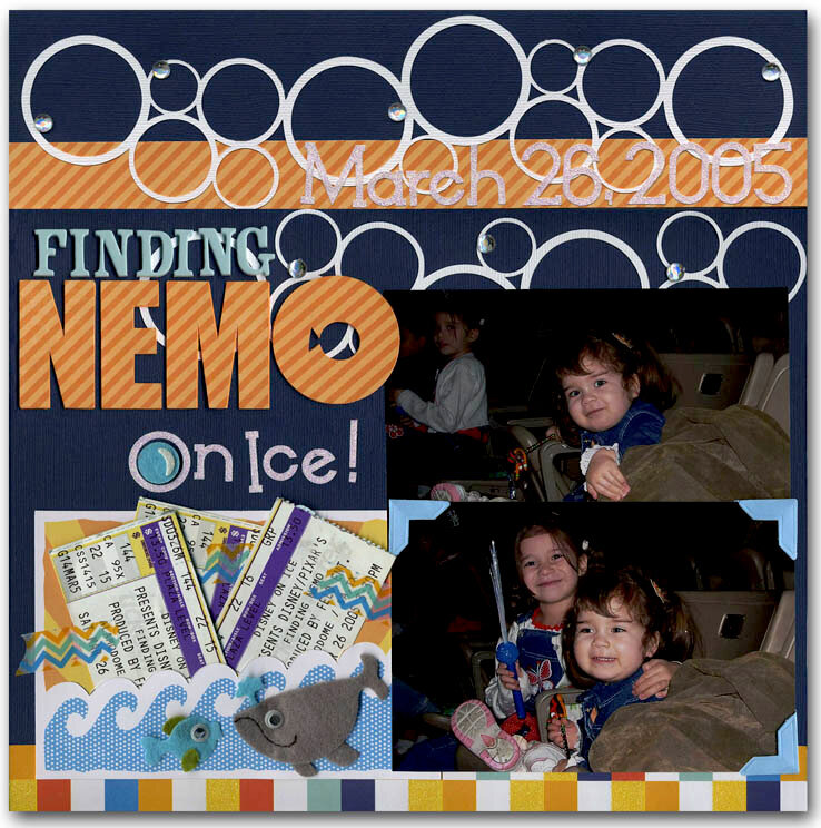 finding nemo on ice page 1 (front)