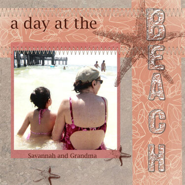 a day at the beach