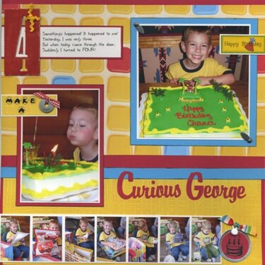 Curious George Birthday