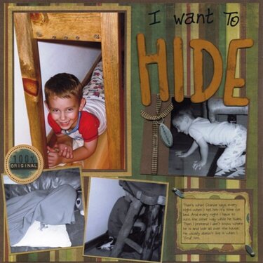 I Want to Hide