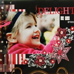 MM Idol - Round 3 Altered Canvas - {Delight}