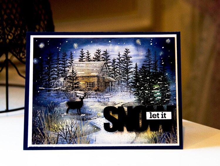 Stampscapes - Let It Snow