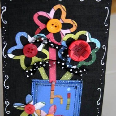 Flower card **Provo Craft