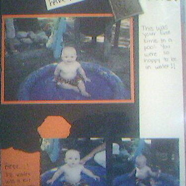 First Swim page 1