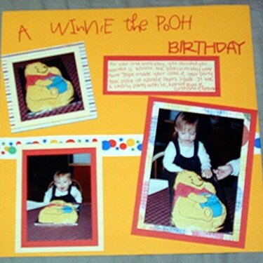 A Winnie the Pooh Birthday