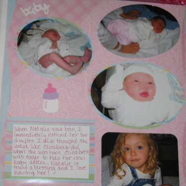 Natalie first born page 1 of 2