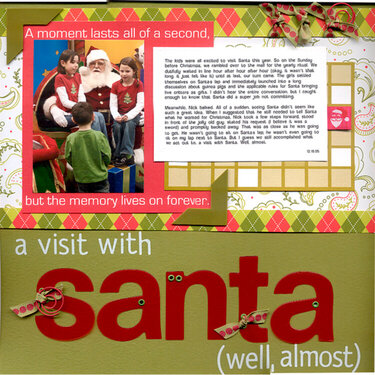 A Visit With Santa (Well, Almost)