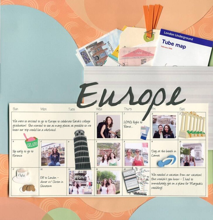 Europe Calendar