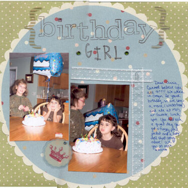 (birthday) girl