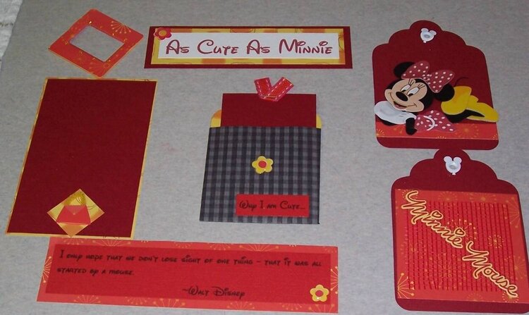 Minnie Mouse Page Kit