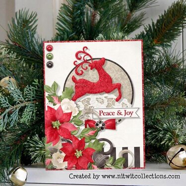 Cottage Chic Christmas Card