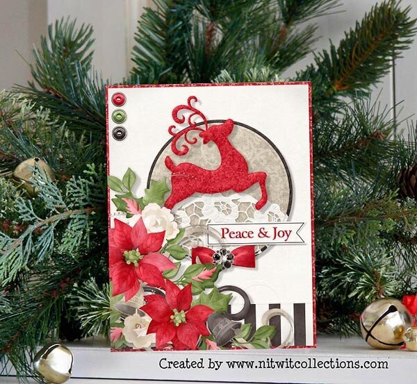 Cottage Chic Christmas Card