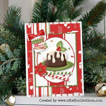 Baked with Love Christmas Card