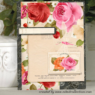 Vintage Flower Card That Will Wow Your Recipient