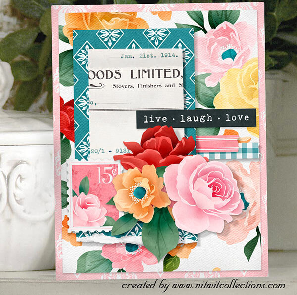 Vintage Floral Card