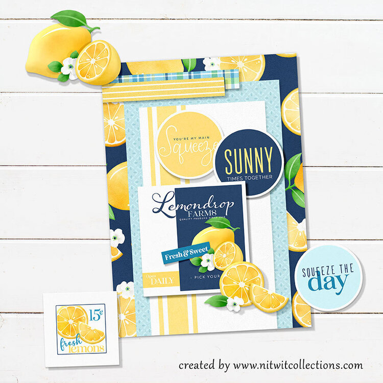 Summer Birthday Card or DIY Party Invitation