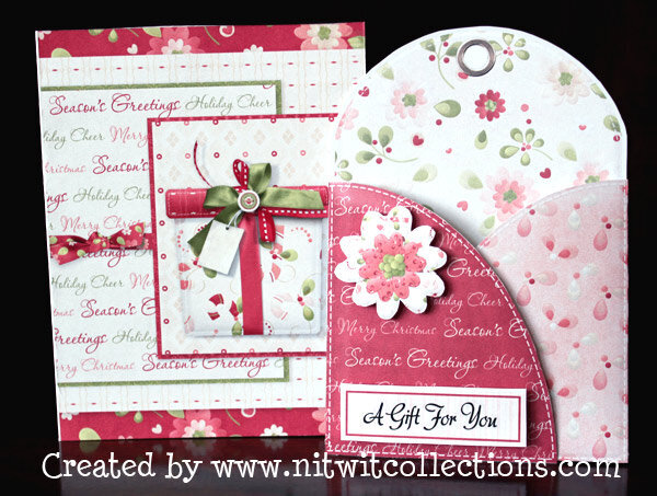 Gift Card Holder and Card - Hybrid Scrapbooking