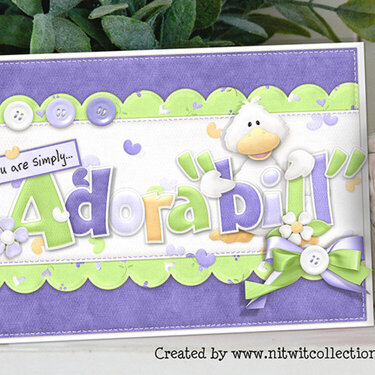 Greeting Card - Just Ducky