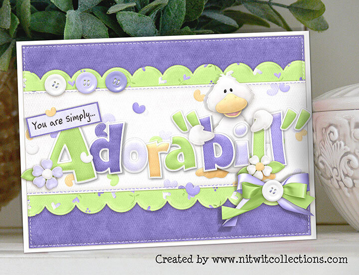 Greeting Card - Just Ducky