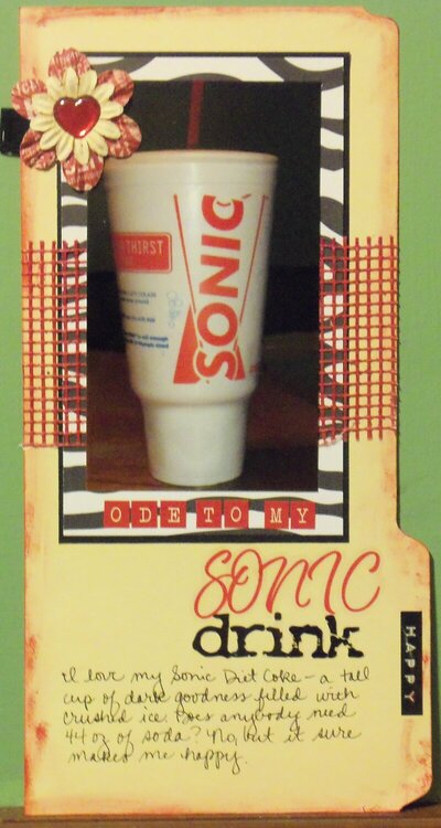 Ode to My Sonic Drink