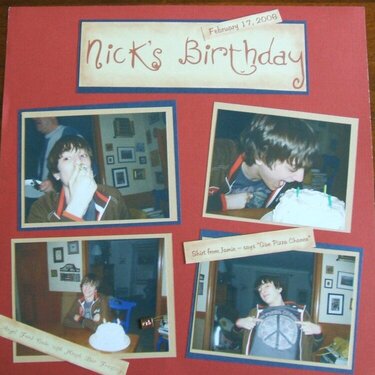 Nick&#039;s 18th Birthday