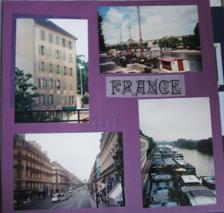 Paris Trip 2000