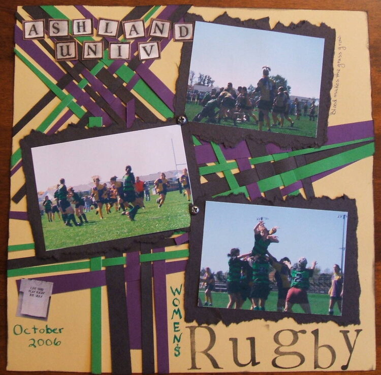 Ashland U. Rugby