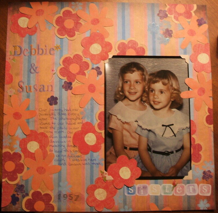 Debbie &amp;amp; Sue 1957