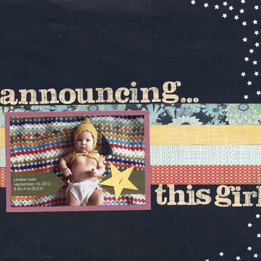 announcing this girl