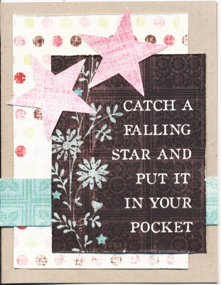 catch a falling star card