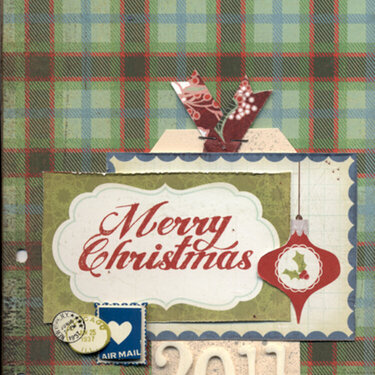 Christmas Card Book Cover