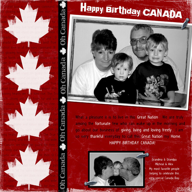Happy Birthday CANADA